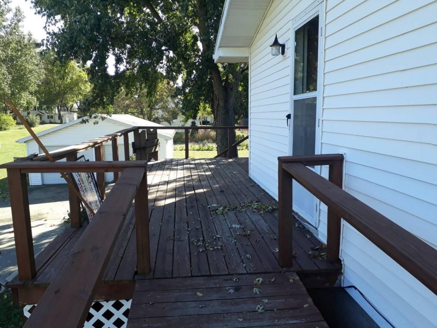 Back deck