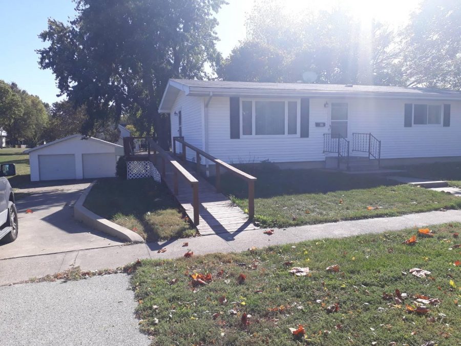 Front and driveway