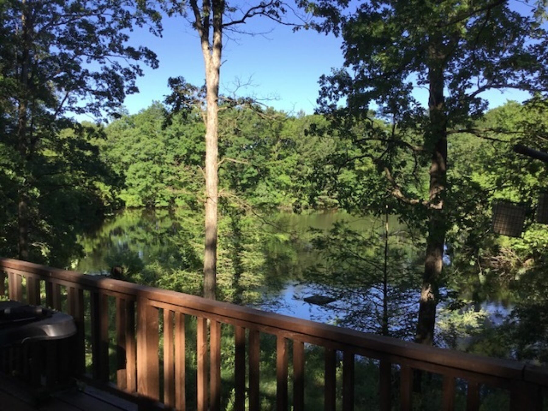 15845 Crescent Lane view from back deck